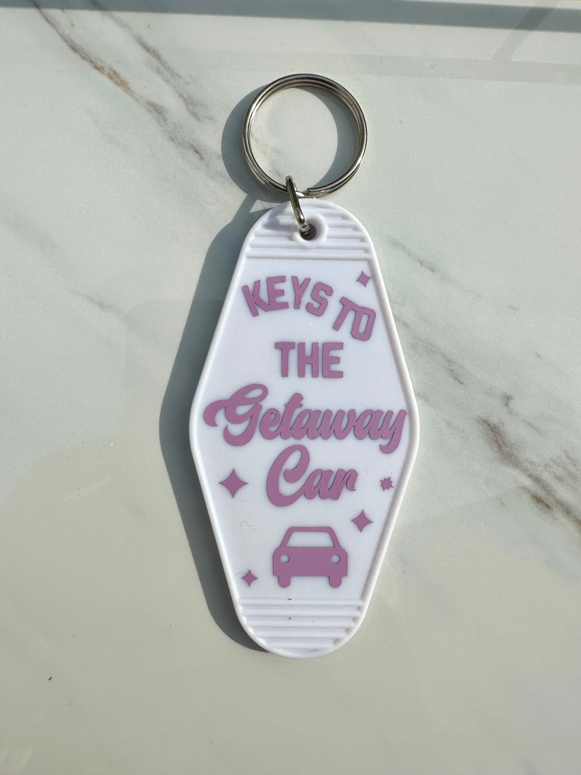 Getaway Car Keychain /