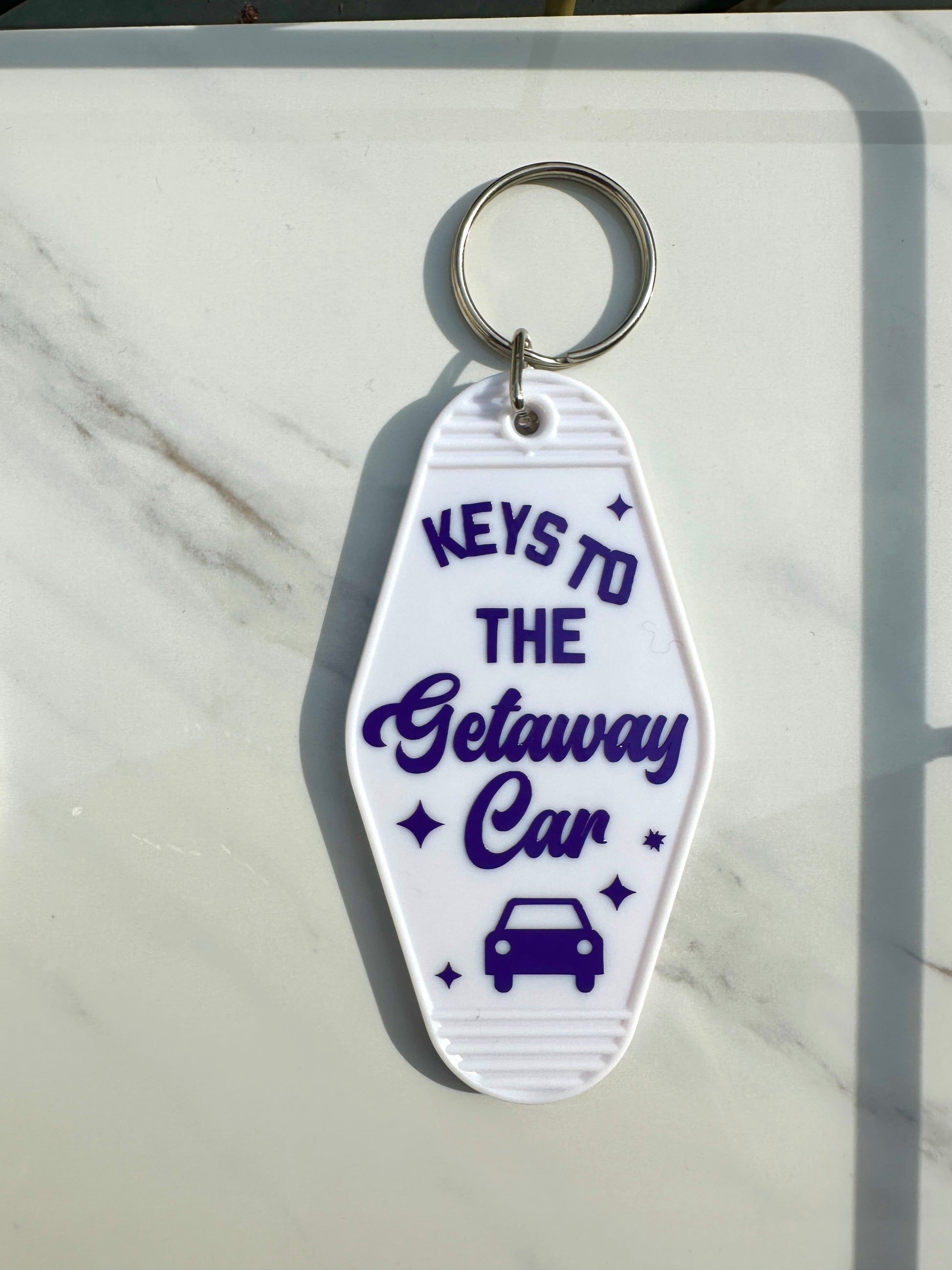 Getaway Car Keychain /